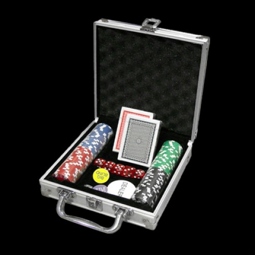 100 Poker Chip Set - Case Printed Only
