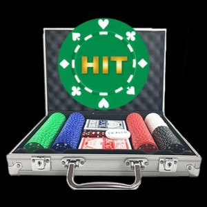 Value Custom Poker Chip Set - Suited Design  Value Custom Poker Chip Set - Suited Design