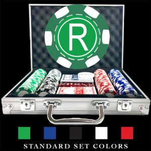 500 Premium Custom Poker Chip Set - 6 Stripe 500 Premium Custom Poker Chip Set - 6 Stripe