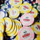 6 Stripe Direct Print Custom Poker Chips - Design