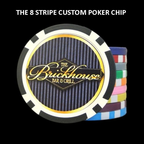 500 Premium Custom Poker Chip Set - Aluminum Case