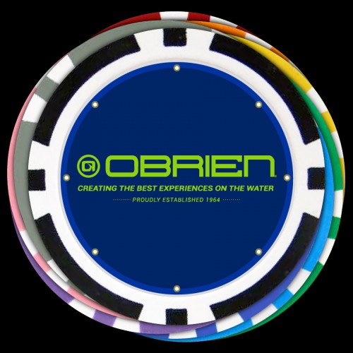 8 Stripe Custom Poker Chips – Full Color Logo | Clay Composite 8 Stripe Custom Poker Chips – Full Color Logo | Clay Composite