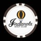 8 Stripe Custom Poker Chips – Full Color Logo | Clay Composite 8 Stripe Custom Poker Chips – Full Color Logo | Clay Composite