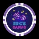 8 Stripe Custom Poker Chips – Full Color Logo | Clay Composite 8 Stripe Custom Poker Chips – Full Color Logo | Clay Composite