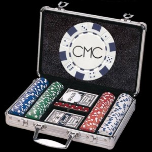 200 Ct. Custom Poker Chip Set  200 Ct. Custom Poker Chip Set