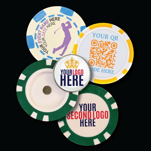Poker Chip Golf Ball Markers Poker Chip Golf Ball Markers