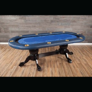 The Elite Poker Table with Black Racetrack The Elite Poker Table with Black Racetrack
