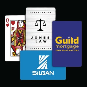 Bridge Size Casino Quality Custom Playing Cards with Custom Box - 25 Deck Minimum Bridge Size Casino Quality Custom Playing Cards with Custom Box - 25 Deck Minimum
