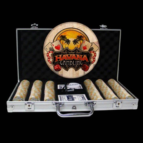 300 Ct. Premium Custom Poker Chip Set - Ceramic 300 Ct. Premium Custom Poker Chip Set - Ceramic