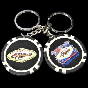 Custom Poker Chip Key Chain Custom Poker Chip Key Chain