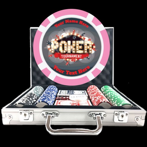 Tournament Premium Poker Set - Template Design 2