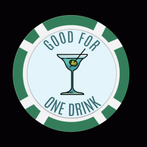 Good For One Drink - Martini Chips Good For One Drink - Martini Chips