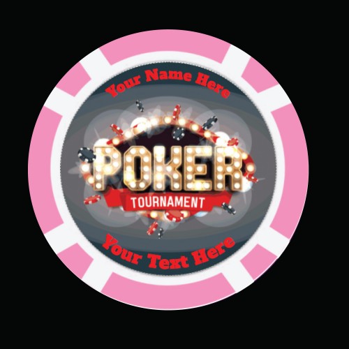 Tournament Poker Chip Design 2