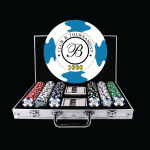 Pro Elite Gaming CMC Custom Poker Chip Set - 12.5G Clay Composite 