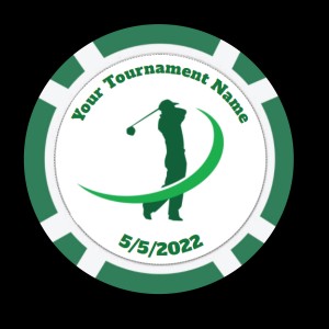 Golf Swing Template Poker Chip Golf Ball Marker Golf Swing Template Poker Chip Golf Ball Marker