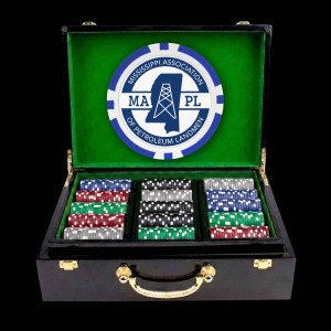 500 Ct. Luxury 8 Stripe Black Wooden Custom Poker Chip Set 500 Ct. Luxury 8 Stripe Black Wooden Custom Poker Chip Set
