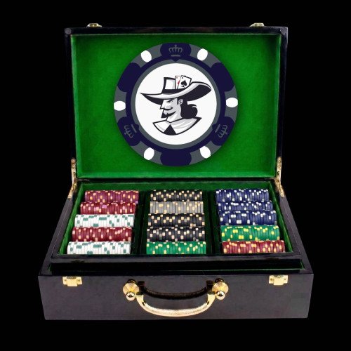 500 Ct. Luxury Monte Carlo Black Wooden Custom Poker Chip Set 500 Ct. Luxury Monte Carlo Black Wooden Custom Poker Chip Set
