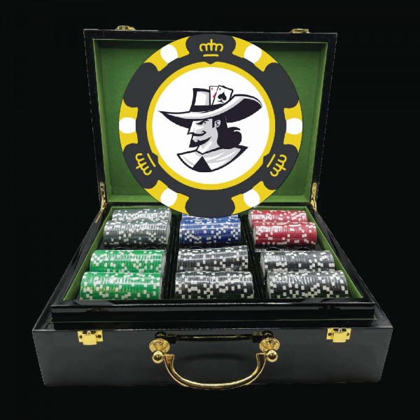 Luxury Wood Custom Poker Chip Sets Personalized