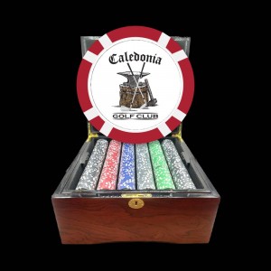 750 Ct. Grand Lux Glossy Wooden Mahogany Case - 8 Stripe 750 Ct. Grand Lux Glossy Wooden Mahogany Case - 8 Stripe