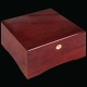 750 Grand Lux Glossy Wooden Mahogany Case - 8 Stripe