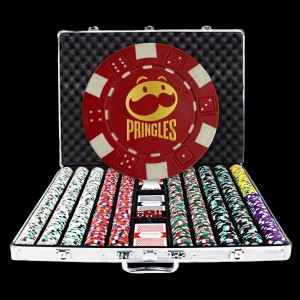1,000 Ct. Custom Logo Poker Chip Set 1,000 Ct. Custom Logo Poker Chip Set