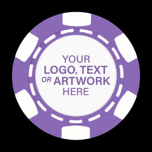 Wedding Poker Chips - 6 Stripe