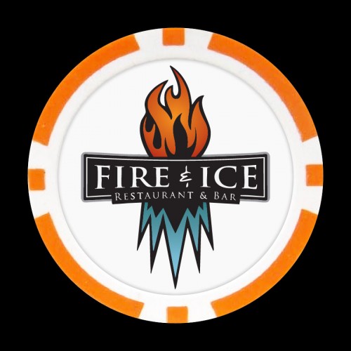 8 Stripe Custom Poker Chips – Full Color Logo | Clay Composite 8 Stripe Custom Poker Chips – Full Color Logo | Clay Composite