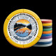 Axis Custom Poker Chips – Full Color Logo | Clay Composite Axis Custom Poker Chips – Full Color Logo | Clay Composite