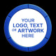 Axis Custom Poker Chips – Full Color Logo | Clay Composite Axis Custom Poker Chips – Full Color Logo | Clay Composite