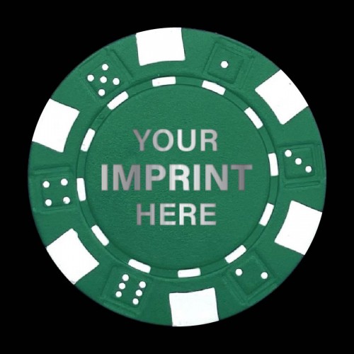 Hot Stamp Custom Poker Chips – 11.5 Gram Clay Composite Dice Hot Stamp Custom Poker Chips – 11.5 Gram Clay Composite Dice
