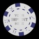 Hot Stamp Custom Poker Chips – 11.5 Gram Clay Composite Dice Hot Stamp Custom Poker Chips – 11.5 Gram Clay Composite Dice