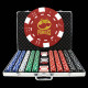 1,000 Ct. Custom Logo Poker Chip Set 1,000 Ct. Custom Logo Poker Chip Set