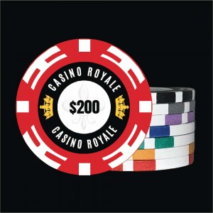 Casino Edition Clay Custom Poker Chips - 14G Design Casino Edition Clay Custom Poker Chips - 14G Design