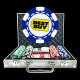 Premium Custom Poker Chip Set - 6 Stripe With Full Color Print 