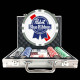 Premium Custom Poker Chip Set – 8 Stripe with Full Color Print