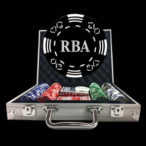 Value Suited Custom Poker Chip Set - Royale Design Value Suited Custom Poker Chip Set - Royale Design