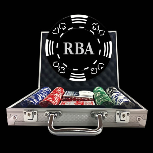Value Suited Custom Poker Chip Set - Royale Design Value Suited Custom Poker Chip Set - Royale Design