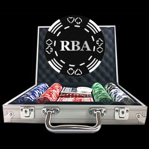 Value Suited Custom Poker Chip Set - Royal Design Value Suited Custom Poker Chip Set - Royal Design