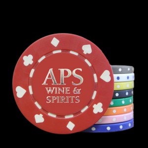 Ace/King Hot Stamp Custom Poker Chips Ace/King Hot Stamp Custom Poker Chips
