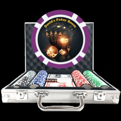 Popular Poker Chip Set Template Designs 
