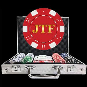 Value Custom Poker Chip Set - Dice Design Value Custom Poker Chip Set - Dice Design