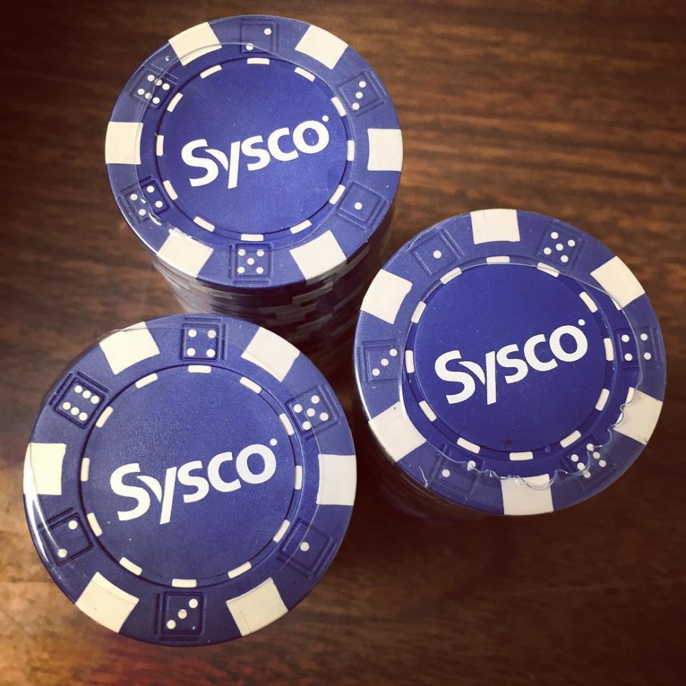 Hot Stamped Poker Chips for Sale Custom Casino Chips