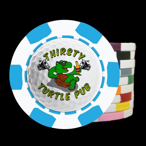The 3D Design Custom Poker Chip Golf Ball Marker