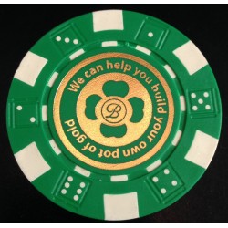 Hot Stamped Custom Poker Chips - When Value Doesn't Mean Cheap