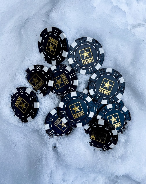Hot Stamp Cutom Poker Chips