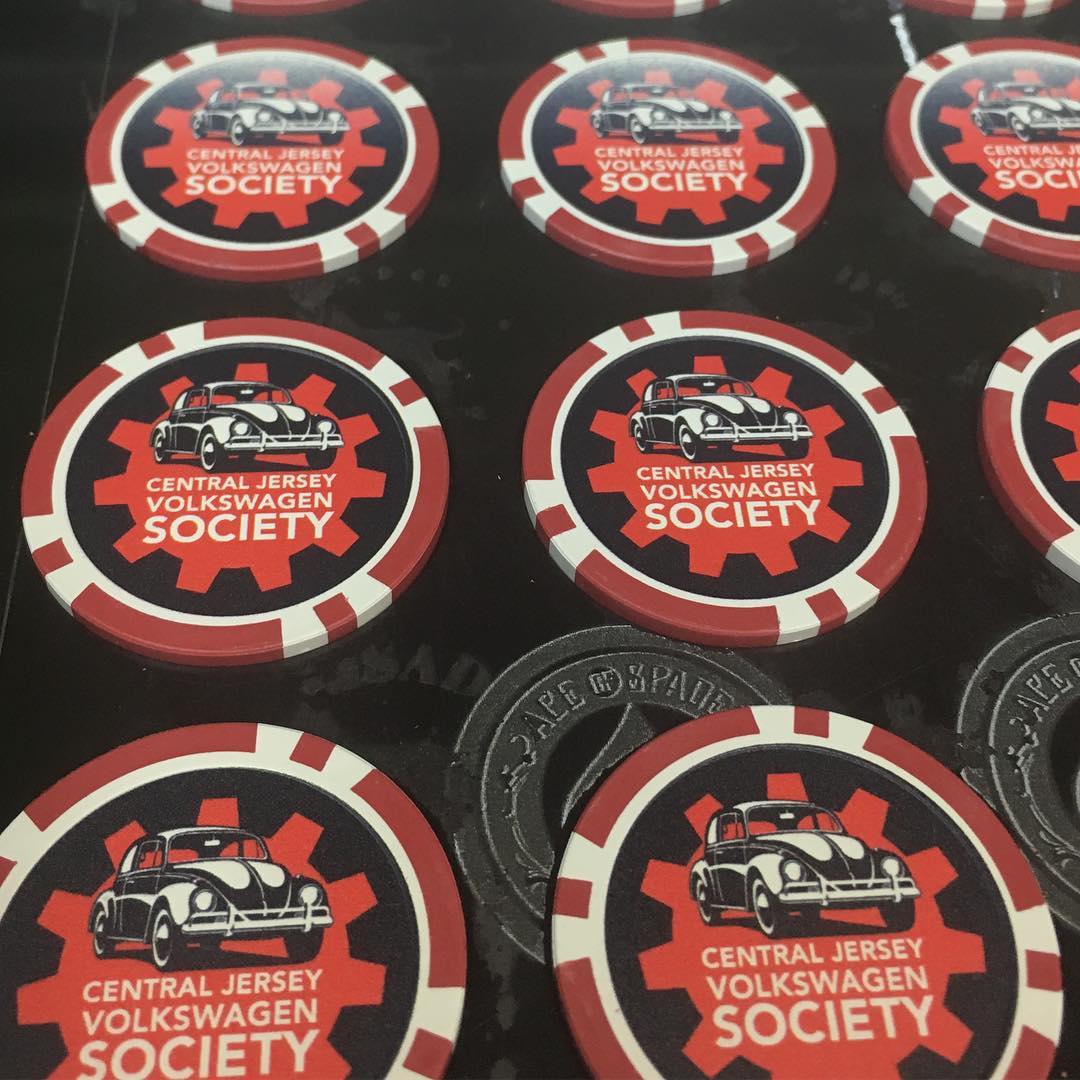 Custom Poker Chips With Uv Printing 